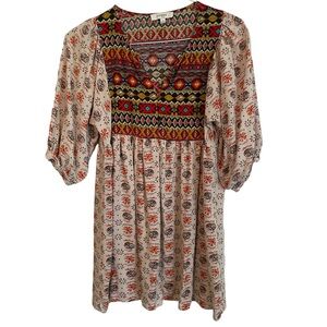 Umgee boho tunic blouse small